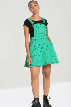Bat Pinafore Dress