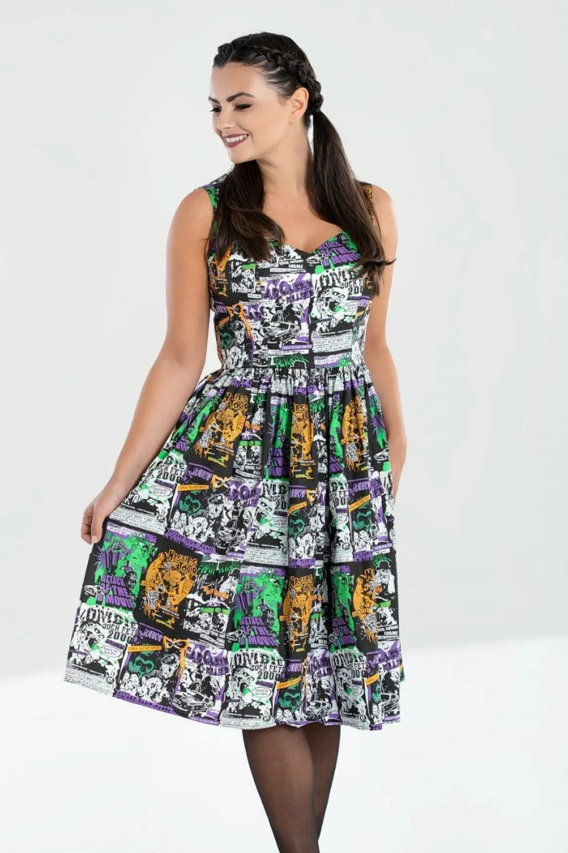 Be Afraid 50'S Dress