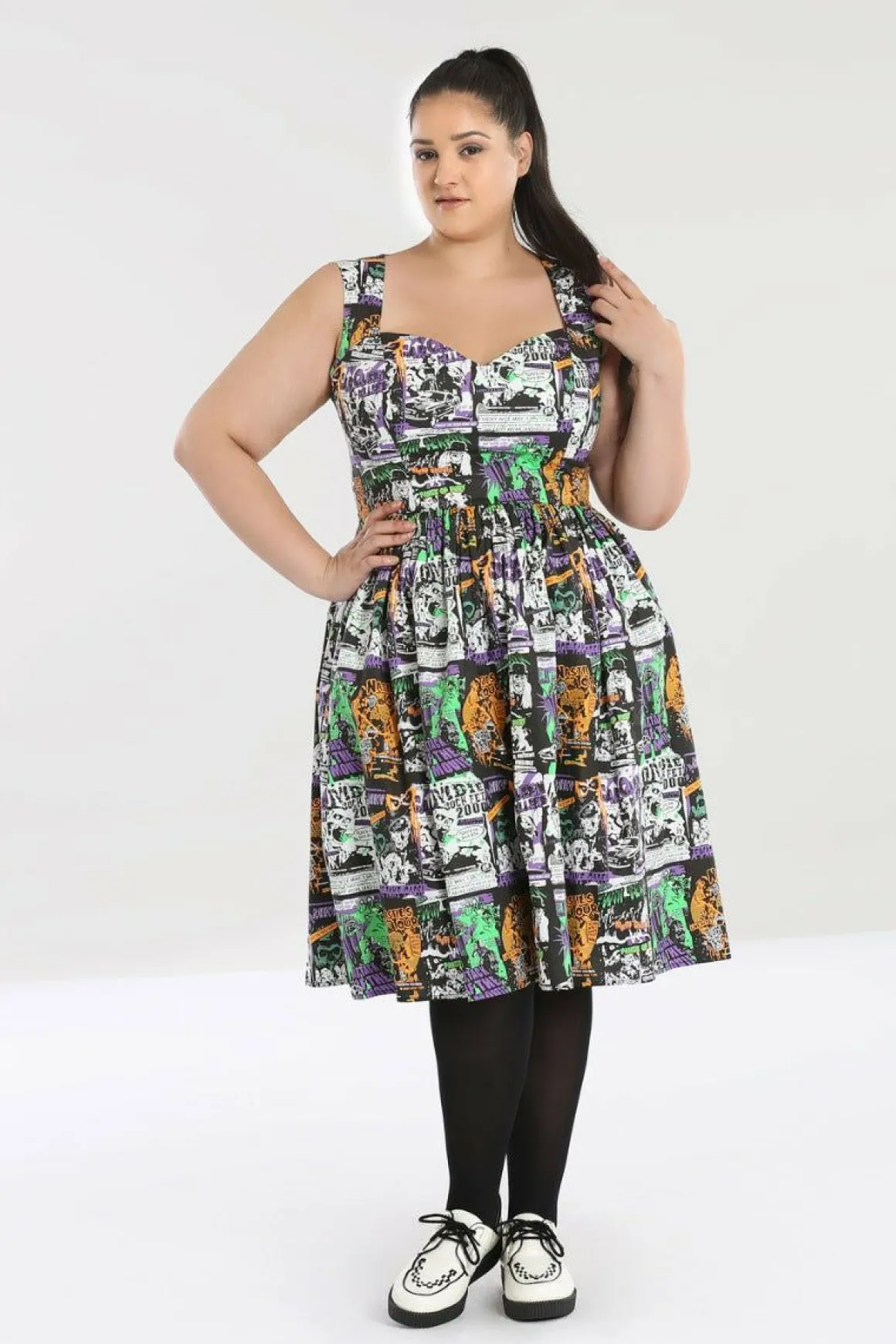Be Afraid 50'S Dress