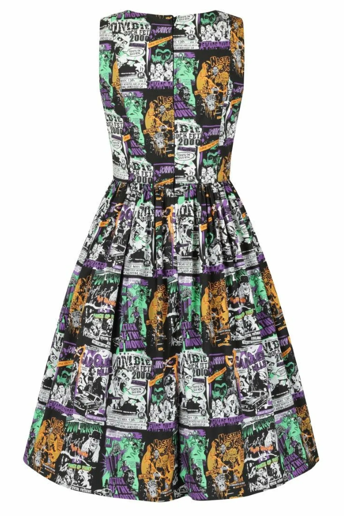 Be Afraid 50'S Dress