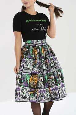 Be Afraid 50'S Skirt