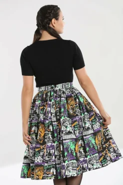 Be Afraid 50'S Skirt