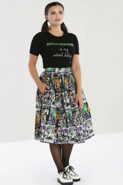 Be Afraid 50'S Skirt