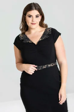 Feline Pencil Dress