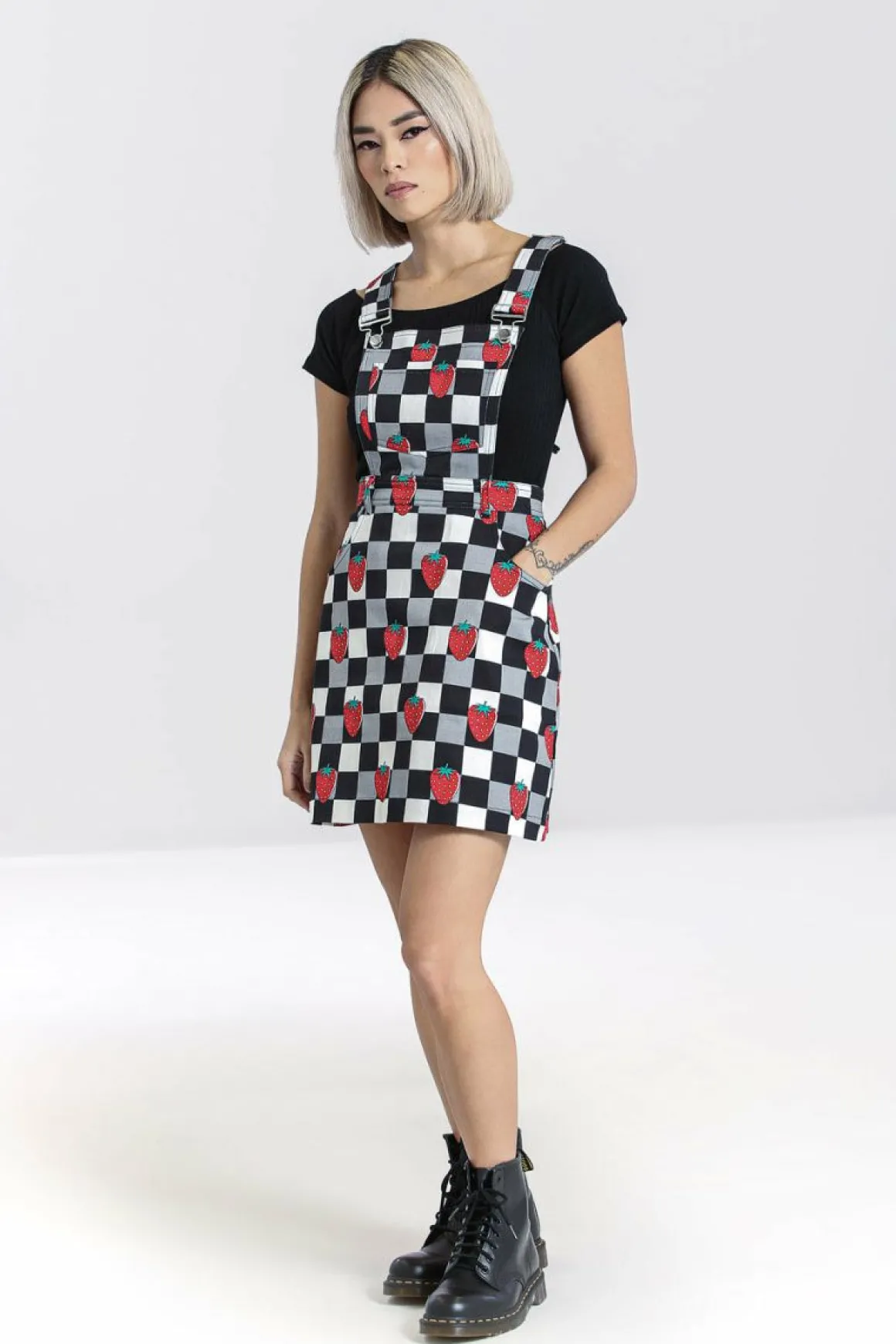 Ginberry Pinafore Dress