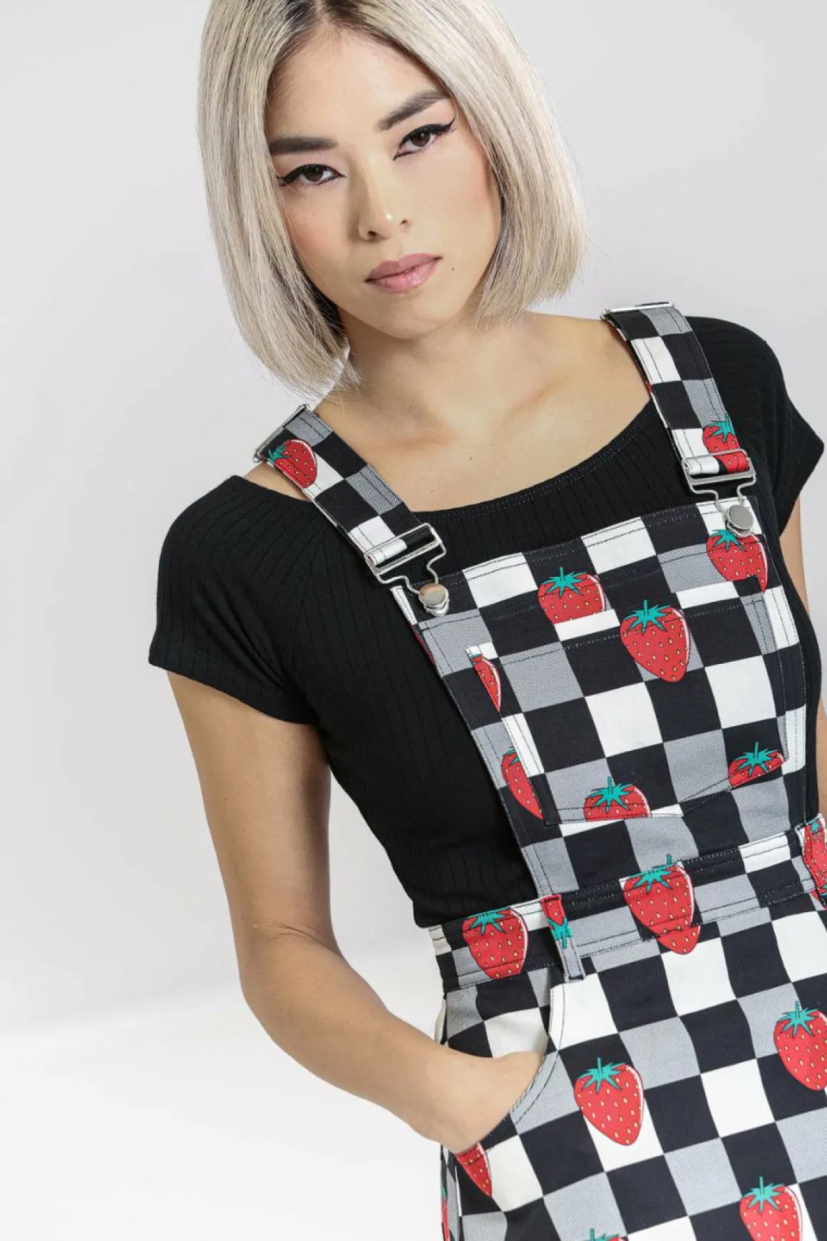 Ginberry Pinafore Dress