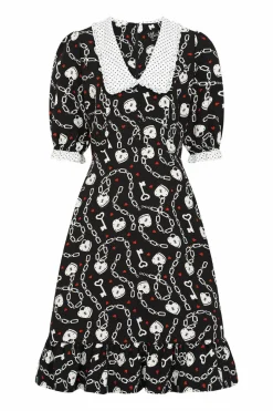 Heart Lock Mid Dress