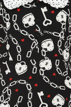 Heart Lock Mid Dress