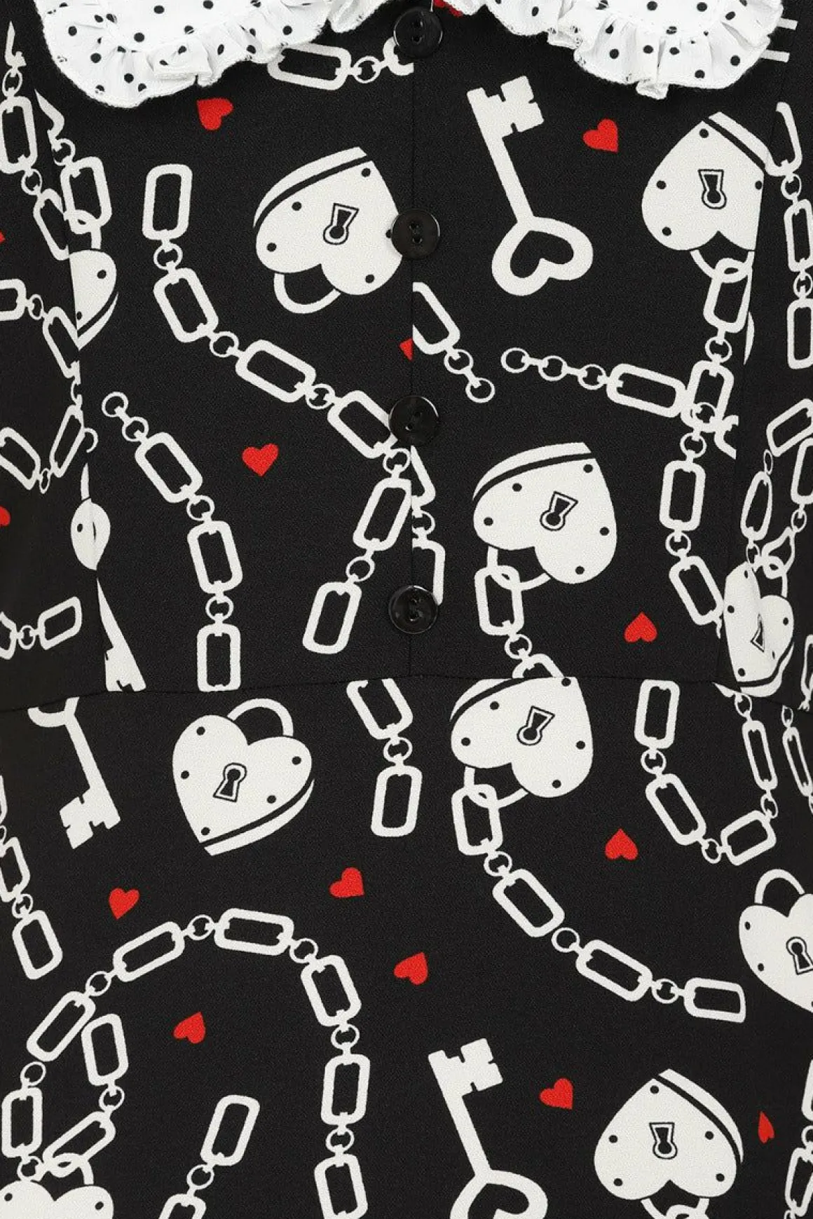 Heart Lock Mid Dress