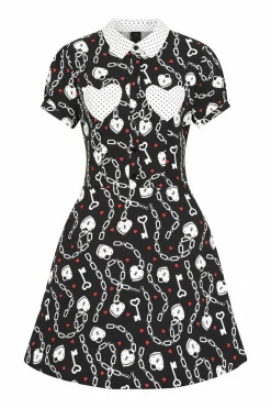 Heart Lock Mini Dress