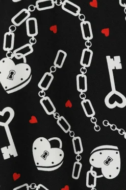 Heart Lock Mini Skirt