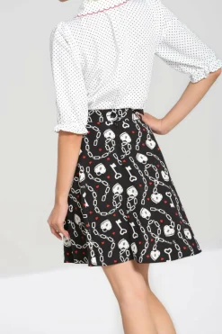 Heart Lock Mini Skirt