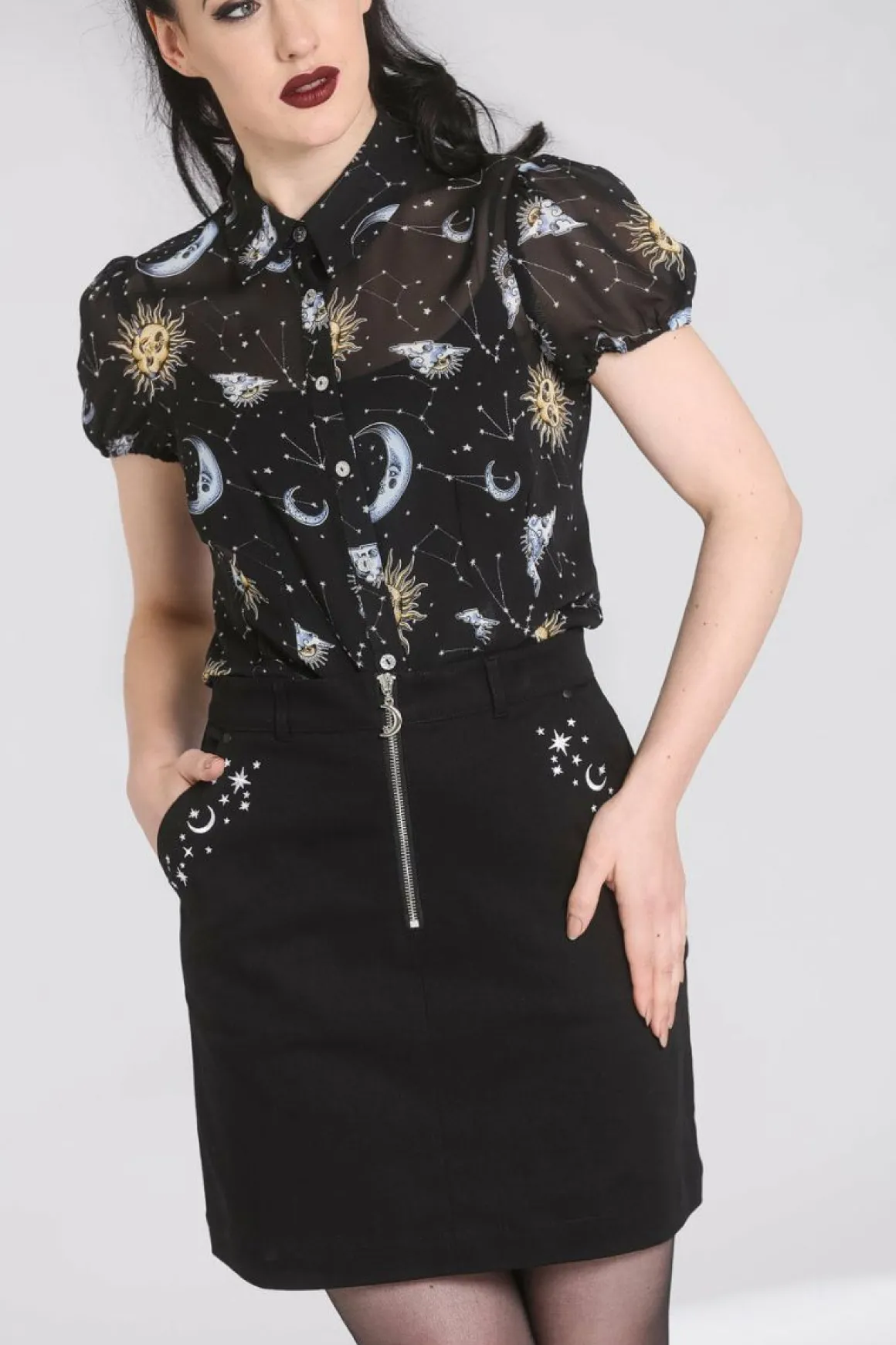 Interstellar Mini Skirt