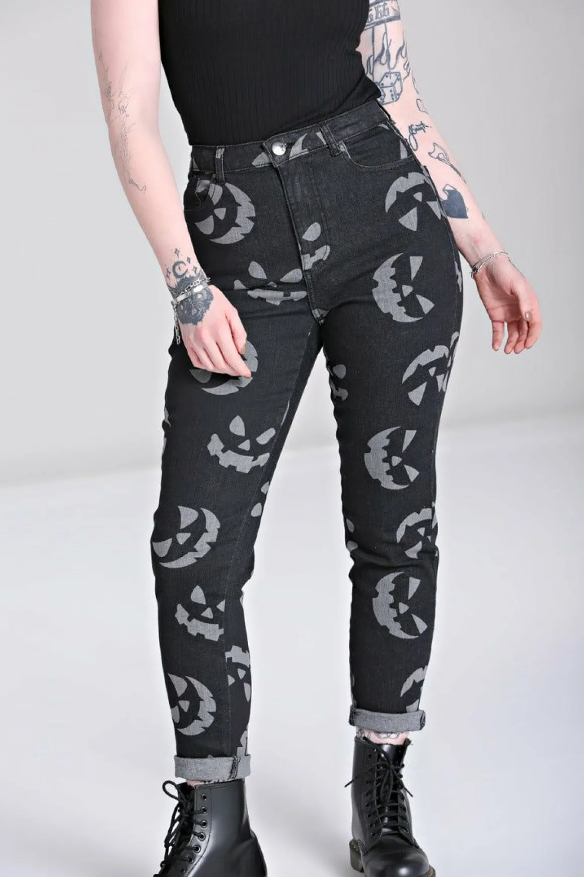 Jack-O-Lantern Jeans