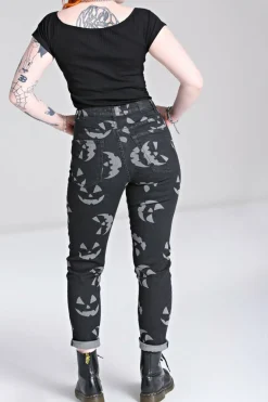 Jack-O-Lantern Jeans