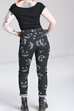 Jack-O-Lantern Jeans