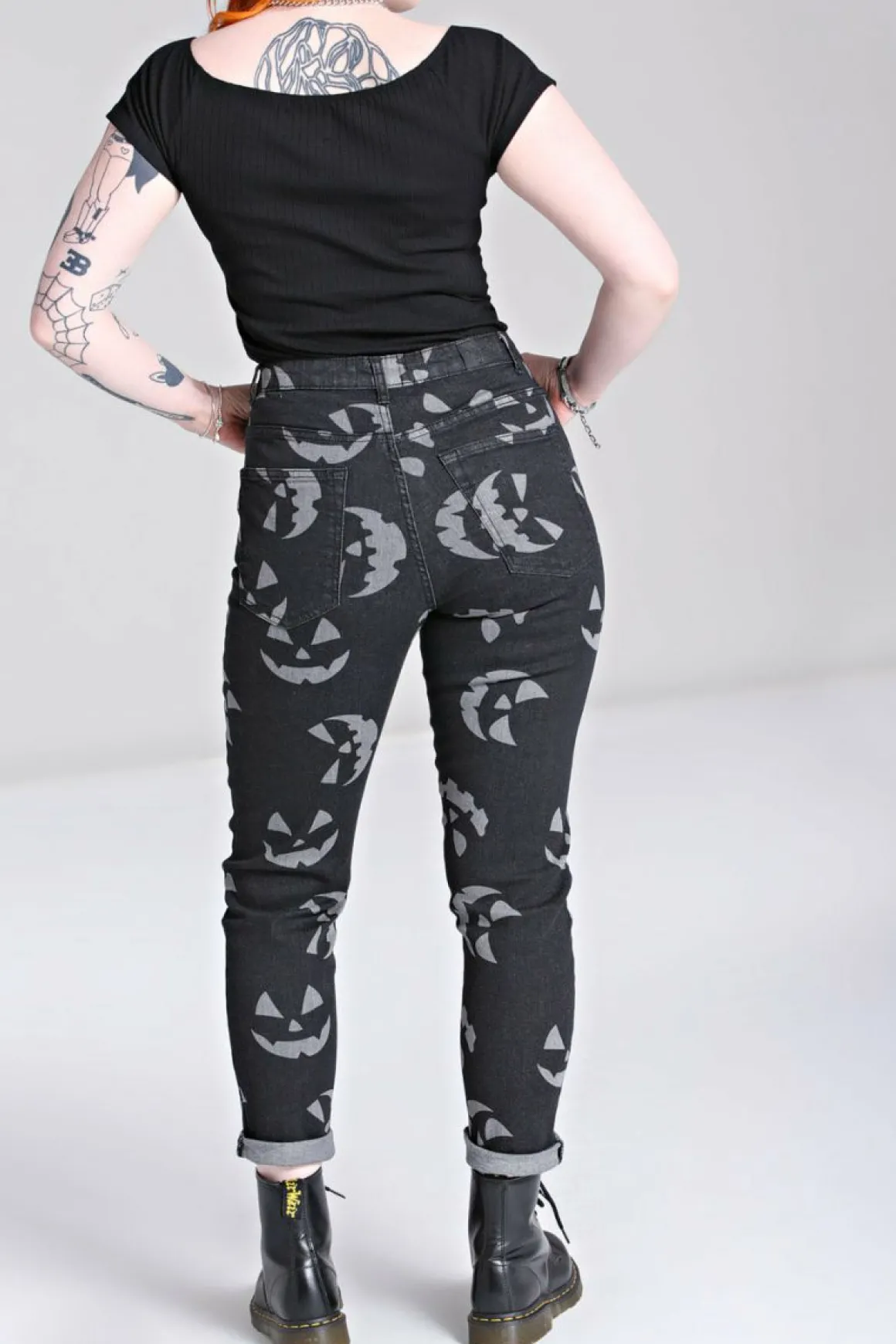 Jack-O-Lantern Jeans