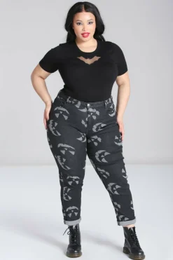 Jack-O-Lantern Jeans