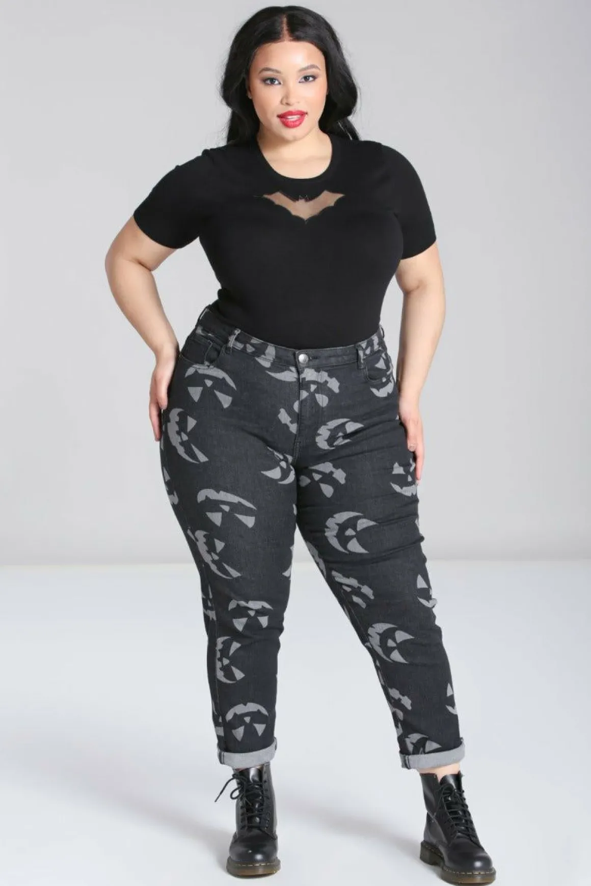 Jack-O-Lantern Jeans