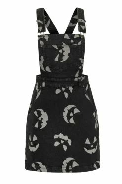 Jack-O-Lantern Pinafore Dress
