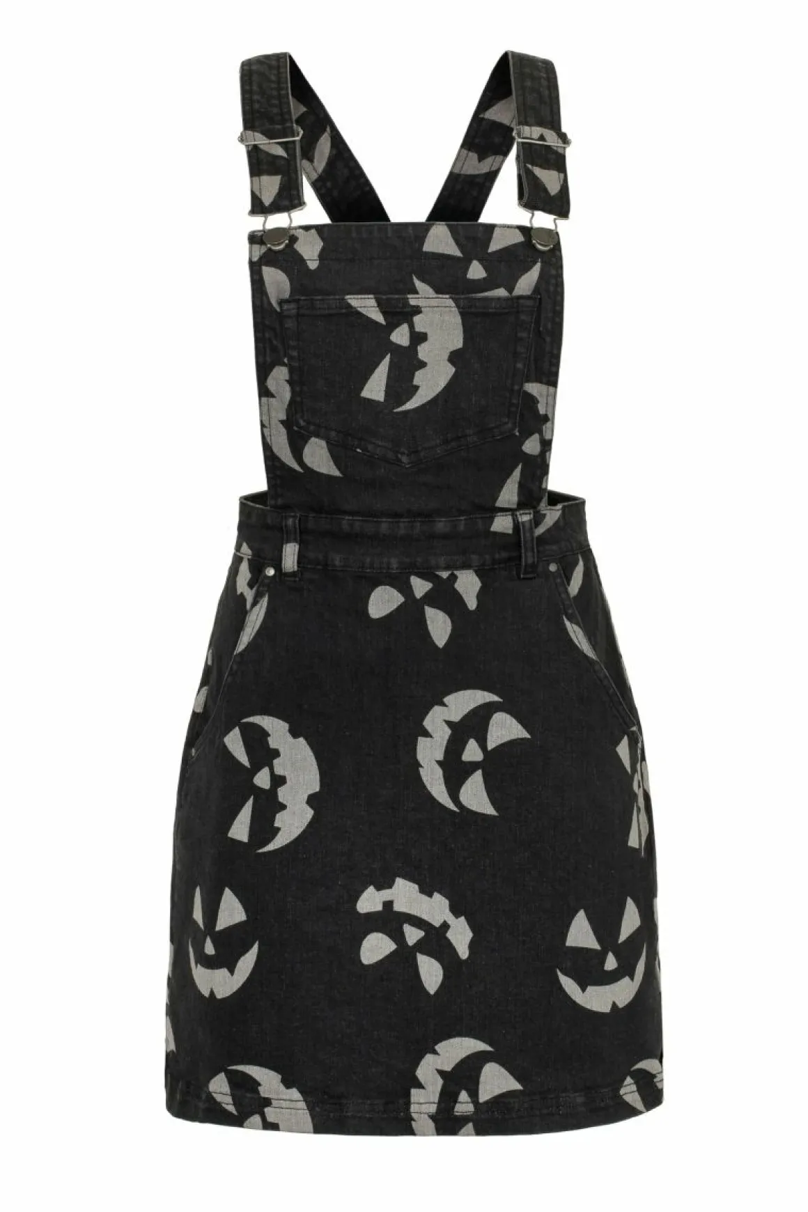 Jack-O-Lantern Pinafore Dress