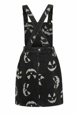 Jack-O-Lantern Pinafore Dress