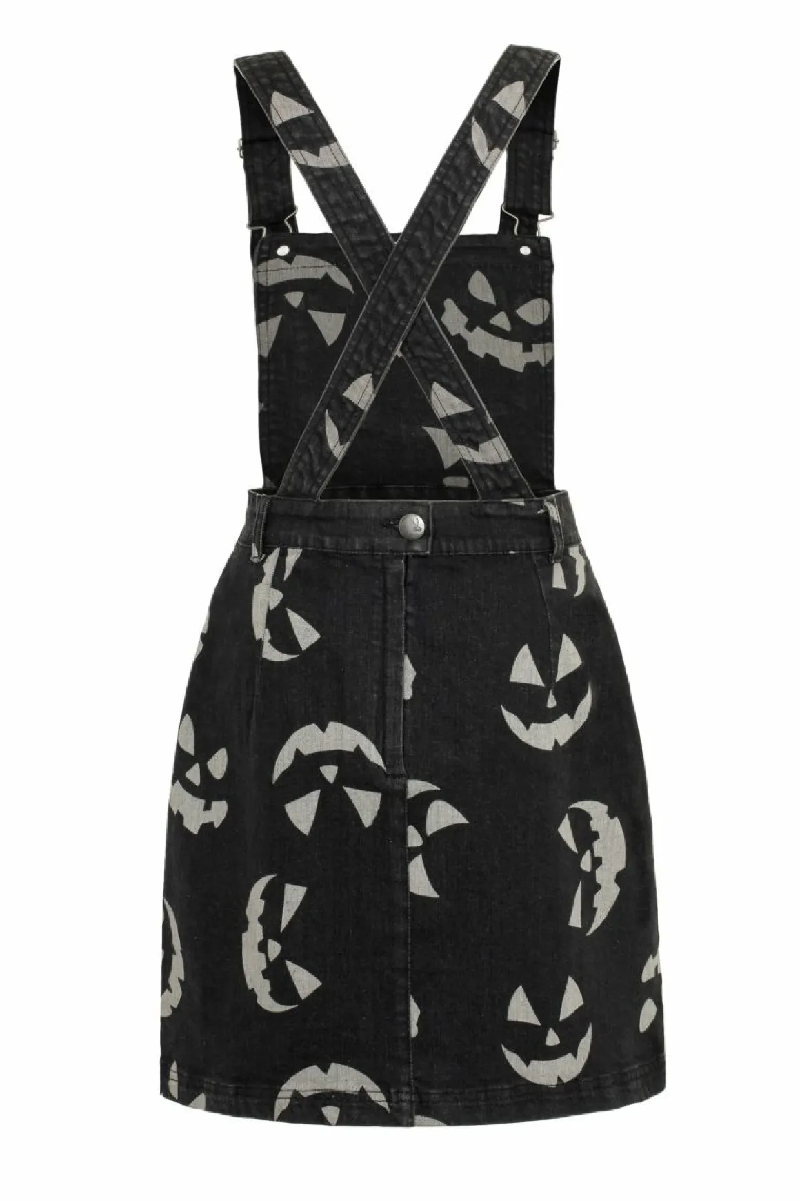 Jack-O-Lantern Pinafore Dress