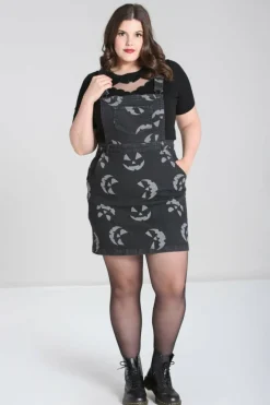 Jack-O-Lantern Pinafore Dress