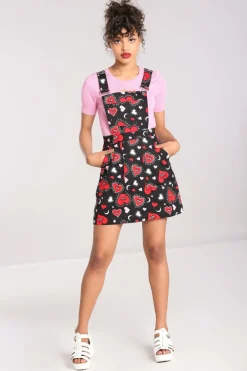 Kate Heart Pinafore Dress