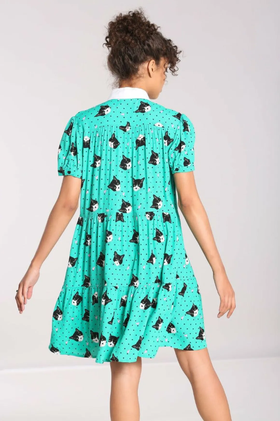 Love Cats Mini Dress