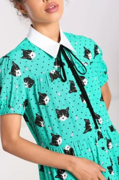 Love Cats Mini Dress