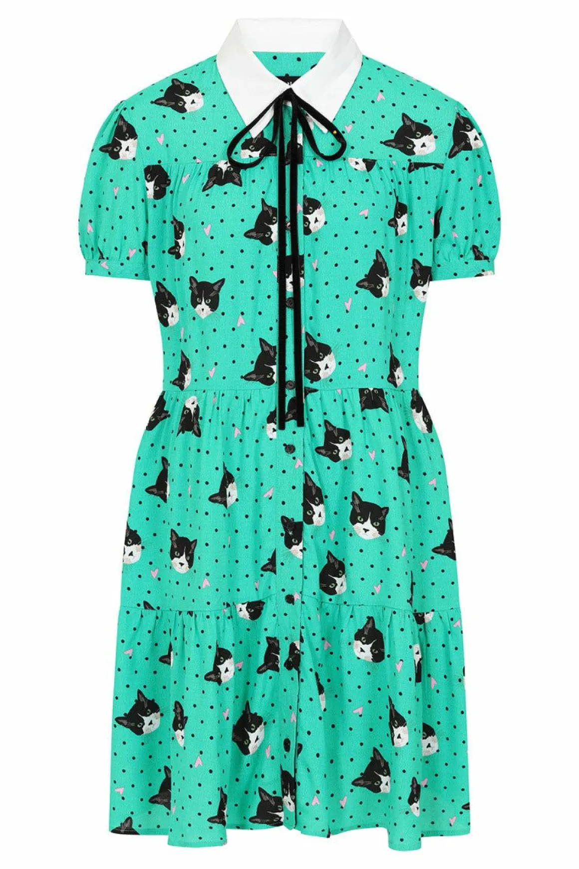 Love Cats Mini Dress