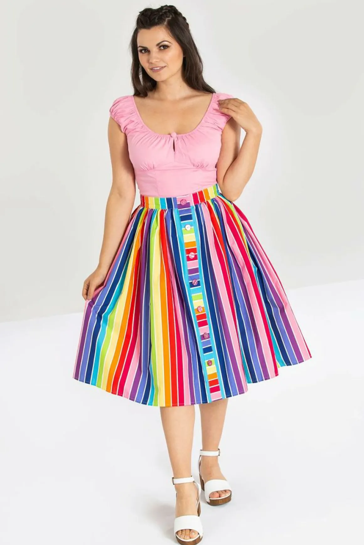 Over The Rainbow 50'S Skirt