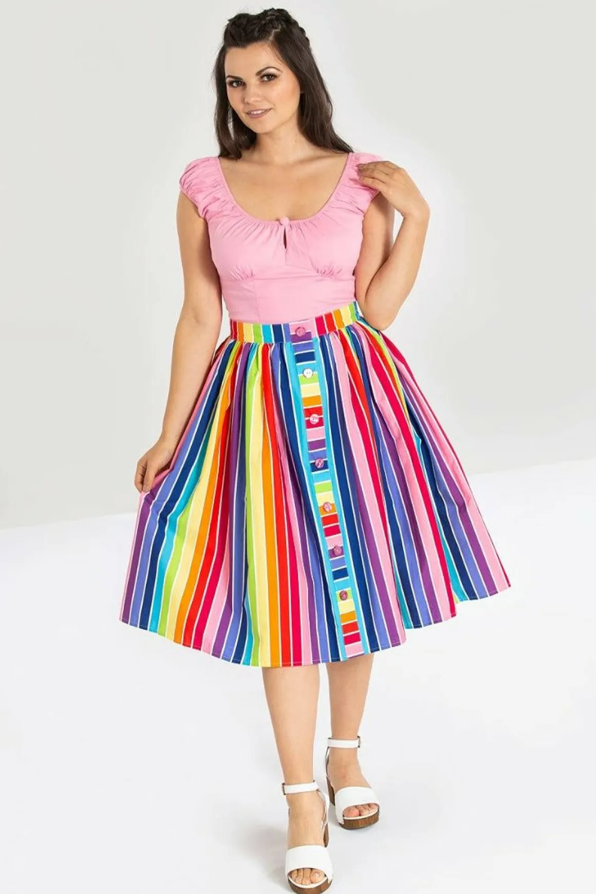 Over The Rainbow 50'S Skirt