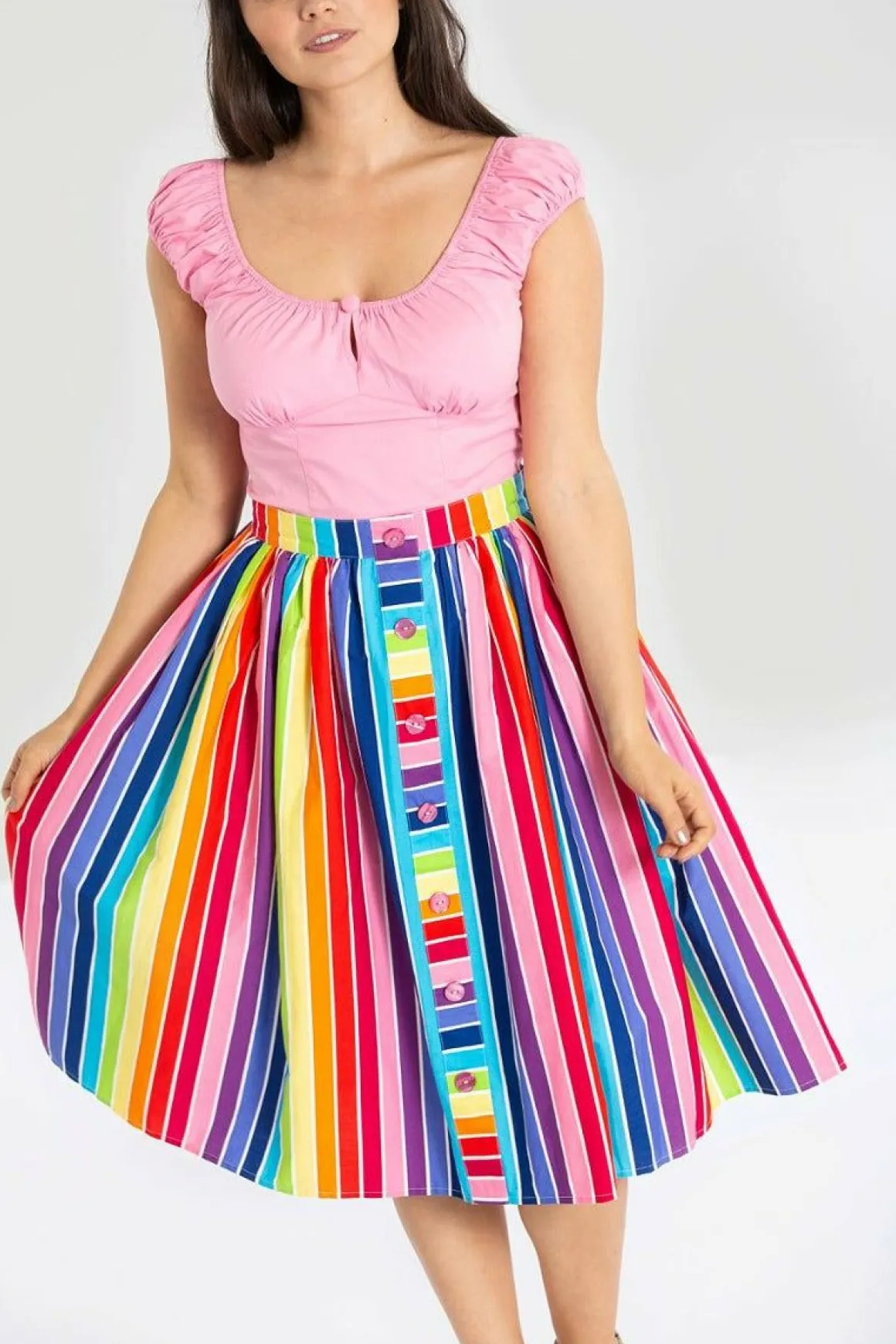 Over The Rainbow 50'S Skirt