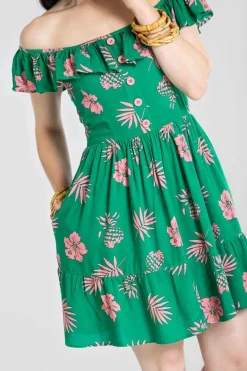 Pineapple Mini Dress