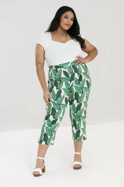Rainforest Cigarette Trousers