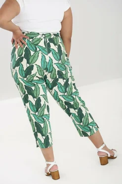 Rainforest Cigarette Trousers