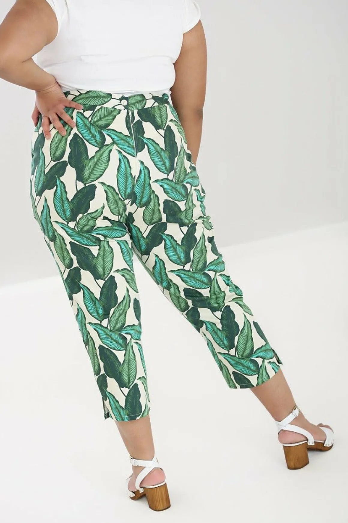 Rainforest Cigarette Trousers