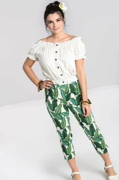 Rainforest Cigarette Trousers