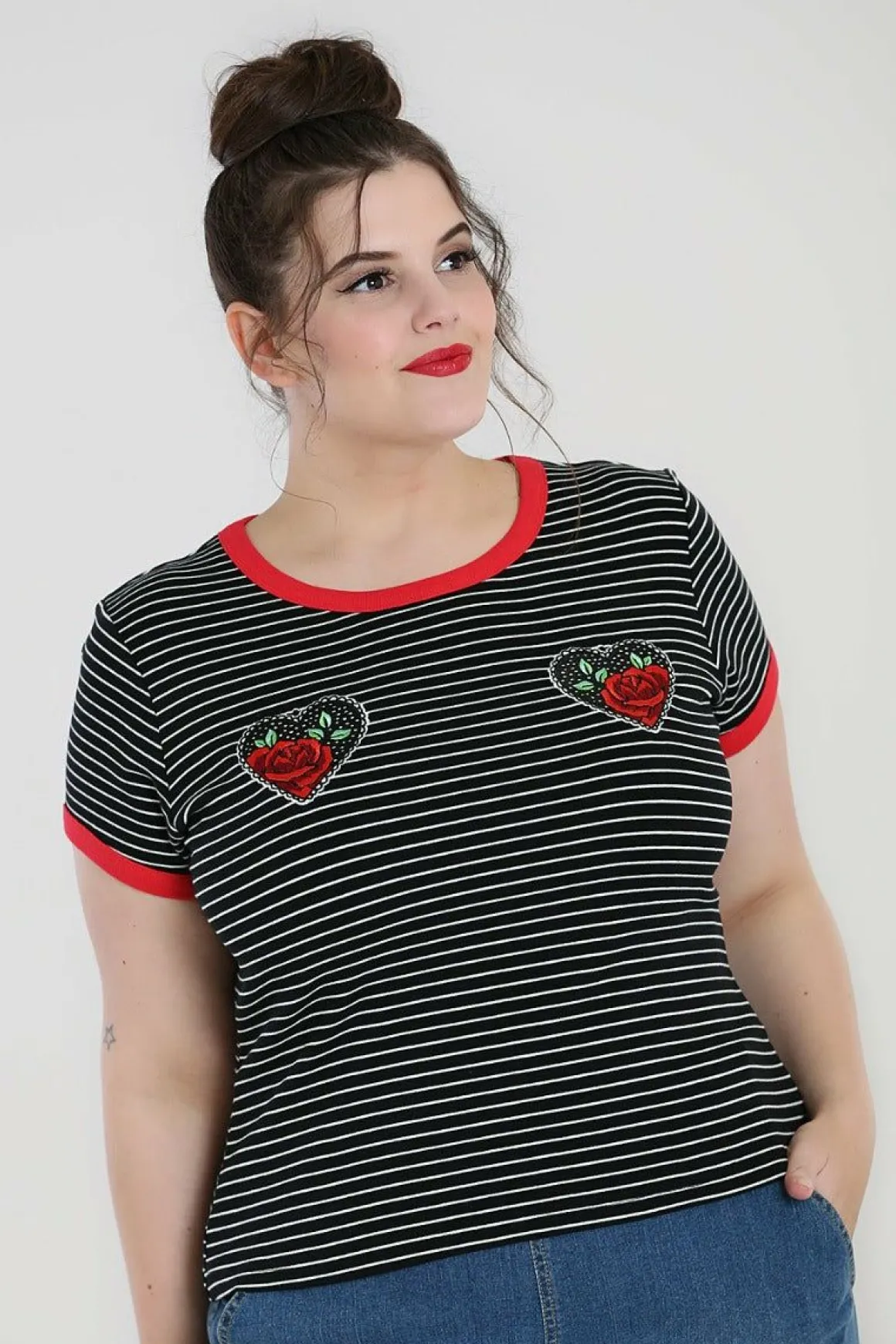 Rose Heart Top