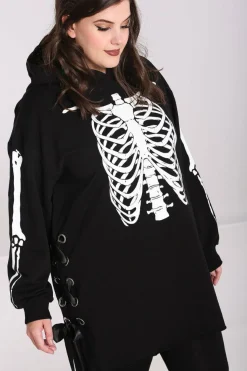 Skeleton Hoodie Dress