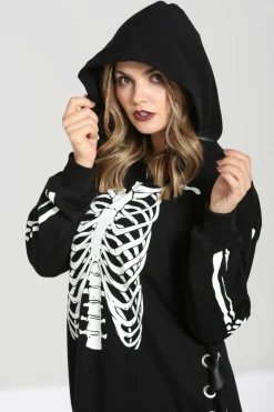 Skeleton Hoodie Dress