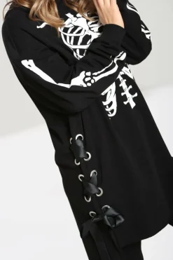 Skeleton Hoodie Dress