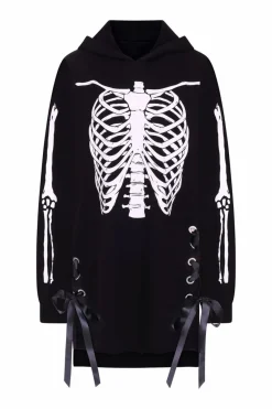 Skeleton Hoodie Dress