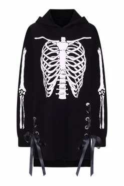 Skeleton Hoodie Dress