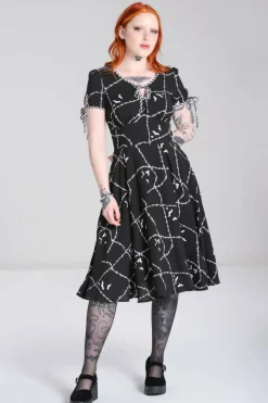 Stitches Midi Dress