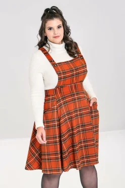 Tawny Pinafore Dress
