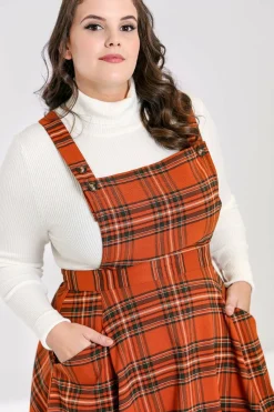Tawny Pinafore Dress