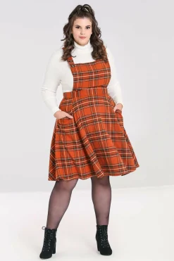 Tawny Pinafore Dress